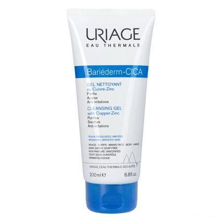 Uriage Bariederm Cica Gel Reinig.Cuivre Zinc 200 ml