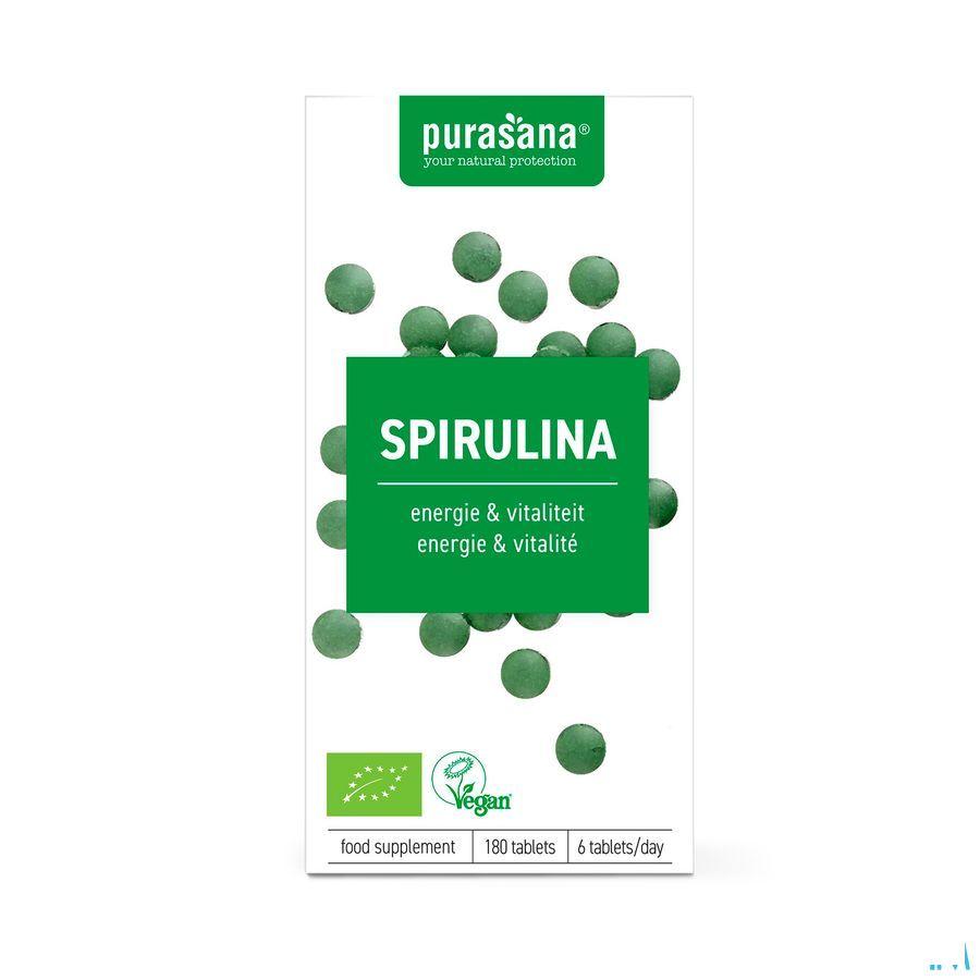 Purasana Spirulina Bio Tabletten 180