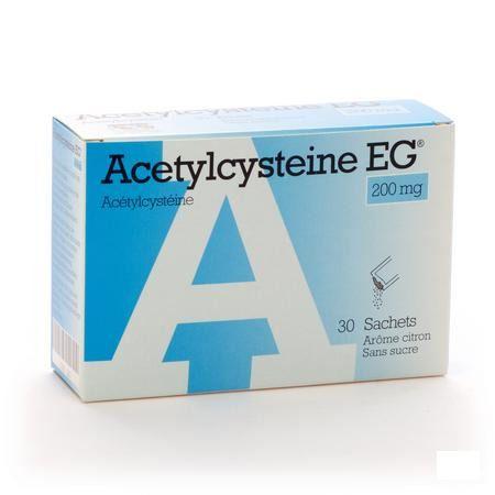 Acetylcysteine EG Zakjes 30x200 mg  -  EG