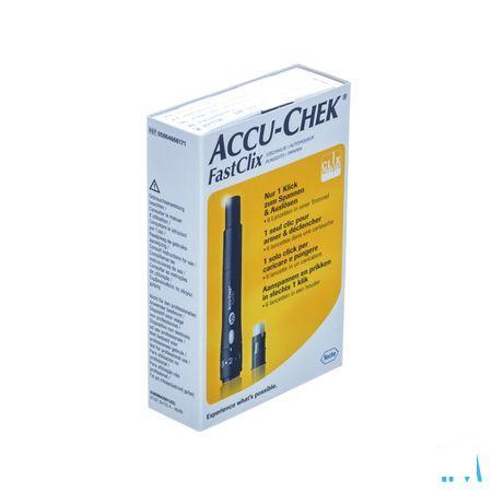 Accu Chek Fastclix (prikker + lancet 1x6)05864666171  -  Roche Diagnostics