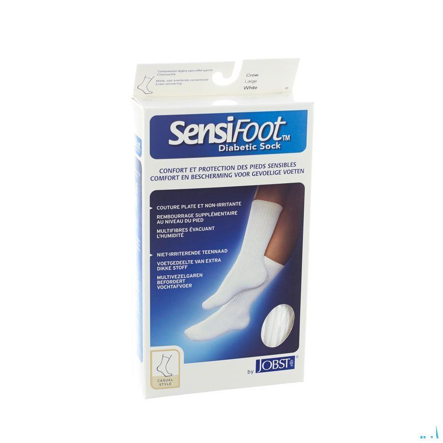 Sensifoot Sok Diabetische Voet Wit 1p L 77147