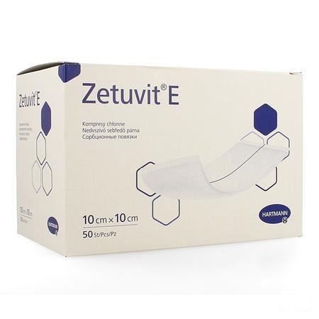 Zetuvit E 10x10cm Nst. 50 P/s  -  Hartmann