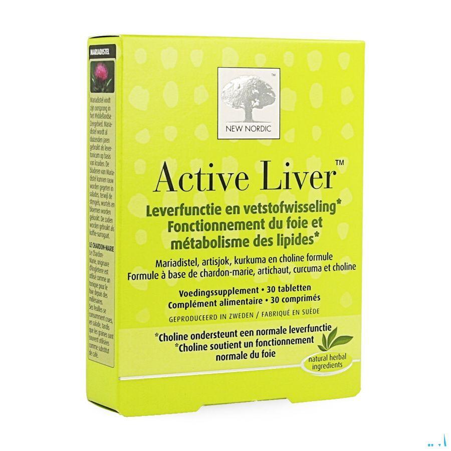 New Nordic Active Liver Comprimes 30  -  Ocebio