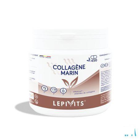 Lepivits Marine Collagen Pack Pot Caps 450  -  Lepivits
