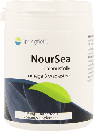 Noursea Calanus Olie Pot Softgels 180  -  Springfield Nutraceuticals