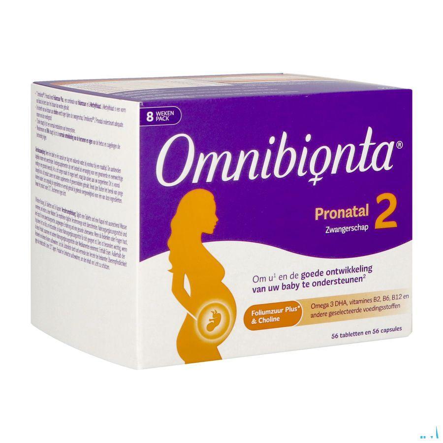 Omnibionta Pronatal 2 Zwanger 8weken Tabl 56+Caps 56