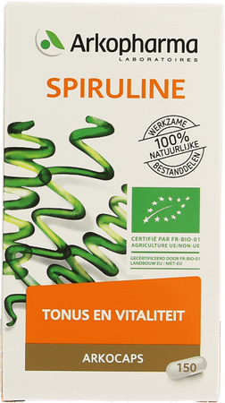 Arkocaps Spiruline Bio Capsule 150  -  Arkopharma