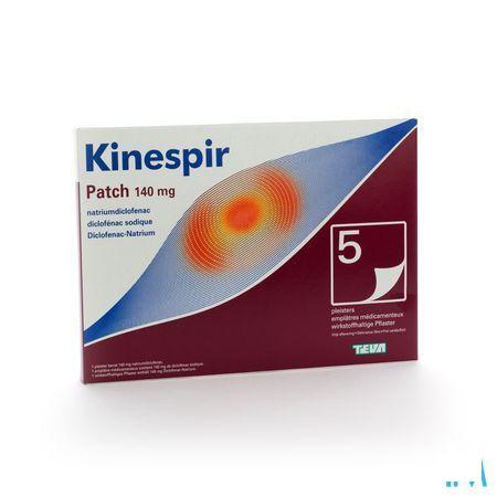 Kinespir Patch 140 mg Pleisters 5 