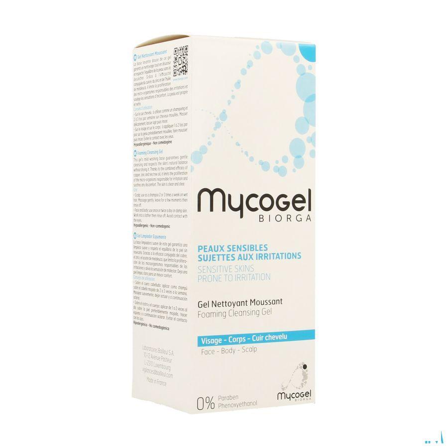Mycogel Reinigingsgel Schuimend Gezicht Tube 150 ml