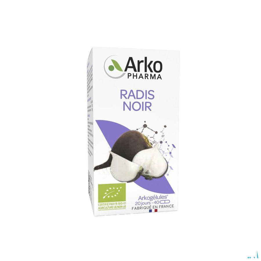 Arkogelules Radis Noir Bio Capsule 40  -  Arkopharma