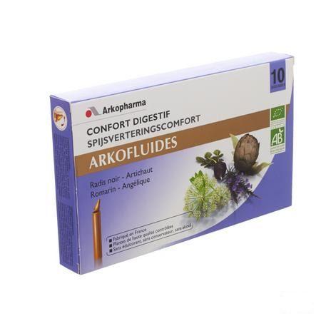 Arkofluide Spijsvertering Bio Unicadoses 10  -  Arkopharma