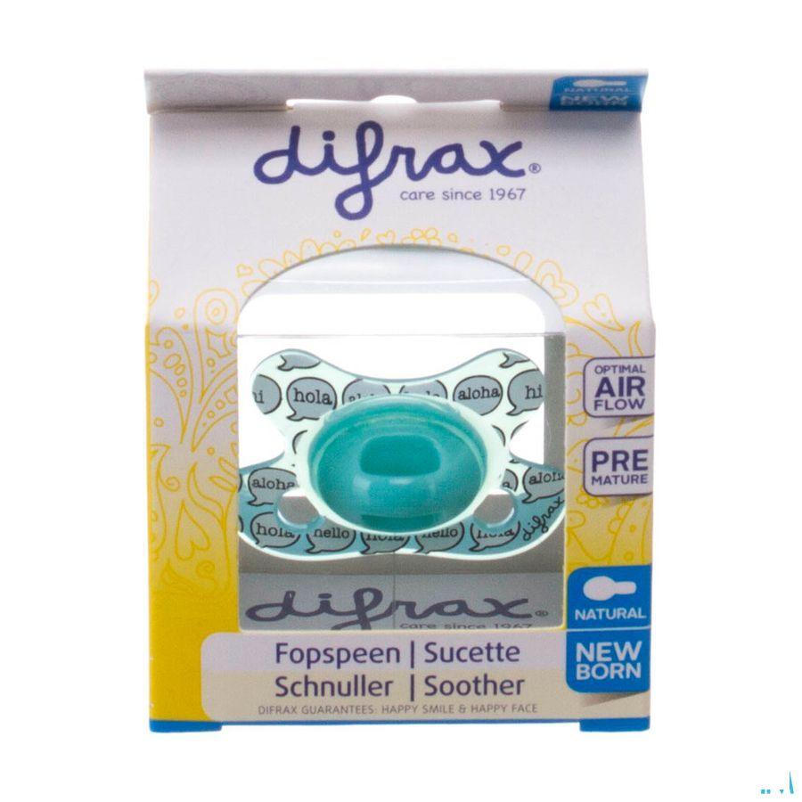 Difrax Fopspeen Natural Newborn  -  Difrax