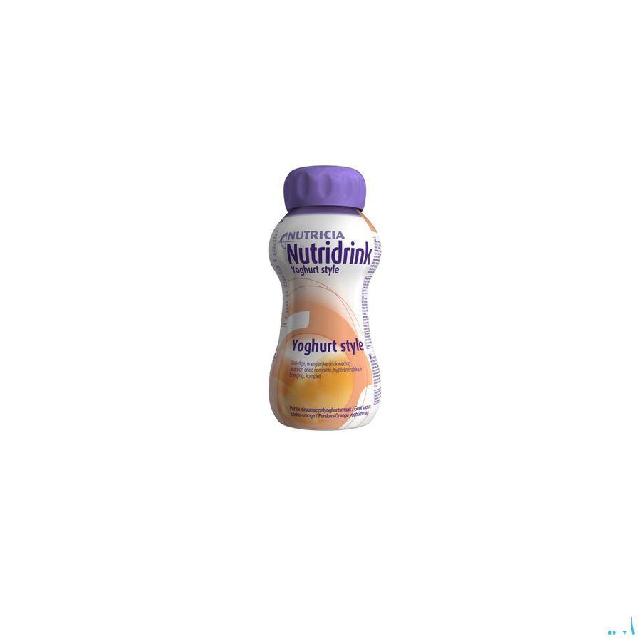 Nutridrink Yoghurtsmaak Perzik-sinaal 4x200 ml  -  Nutricia