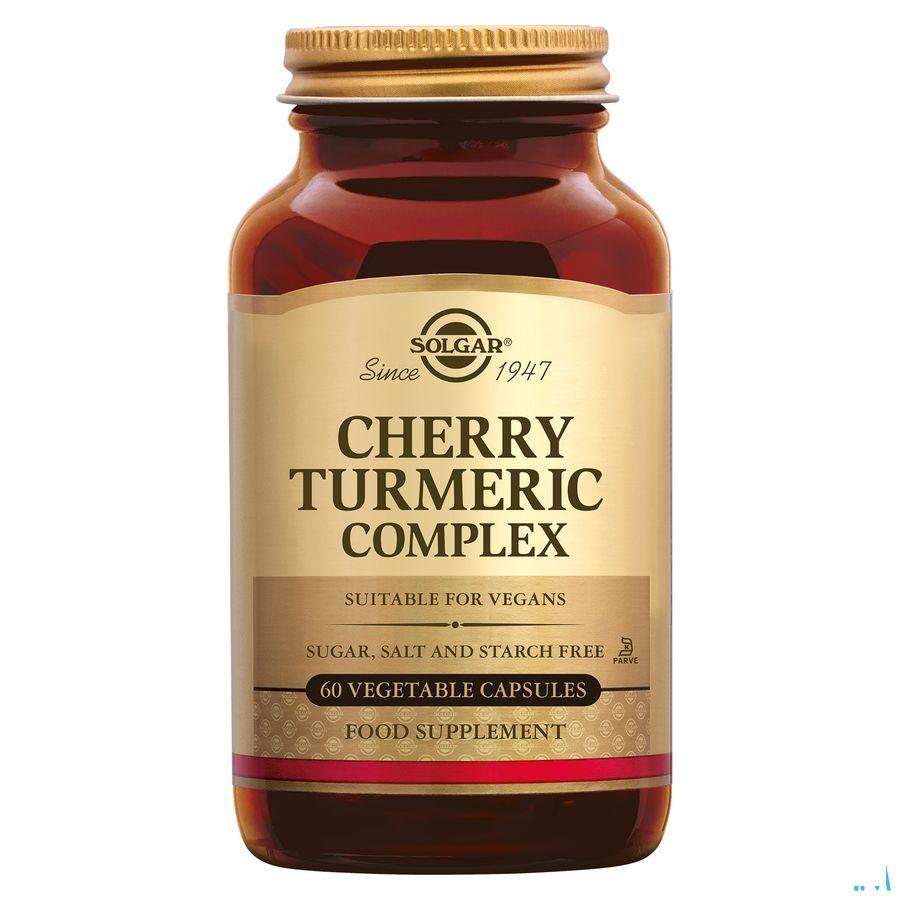 Solgar Cherry Turmeric Complex V-Caps 60  -  Solgar Vitamins