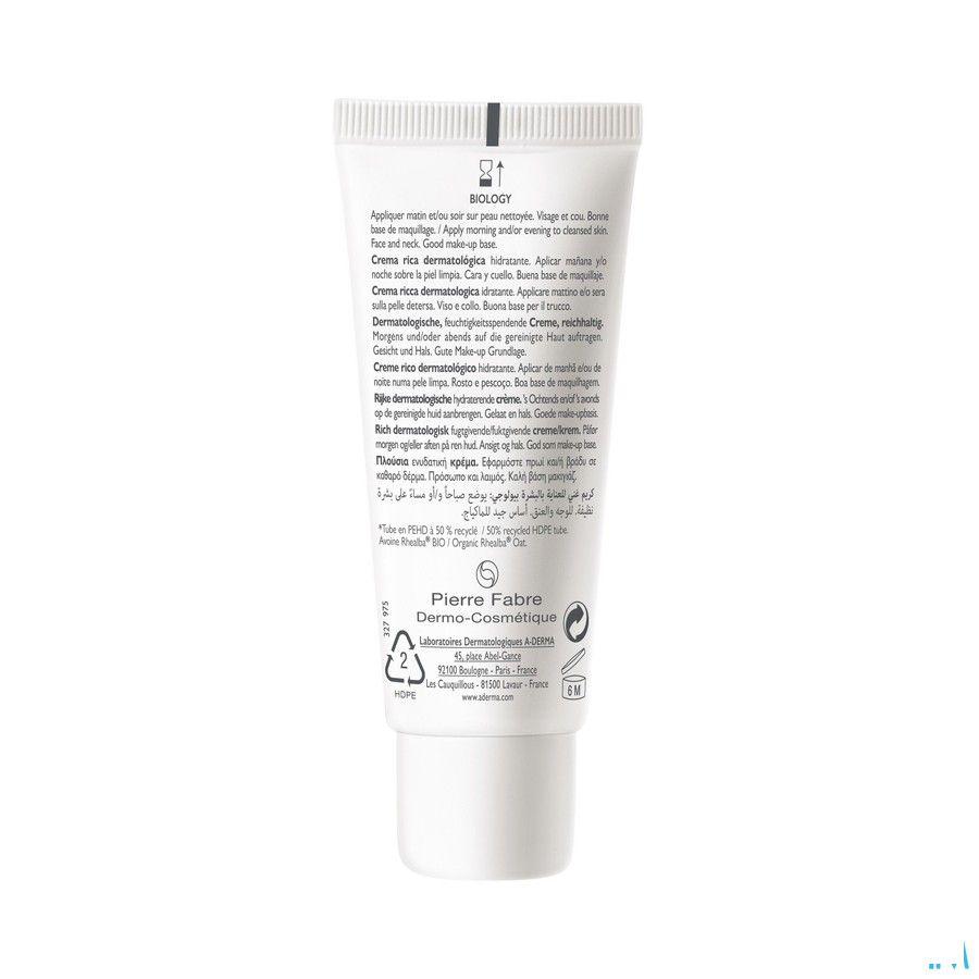 Aderma Biology Creme Riche Dermatologique 40 ml  -  Aderma