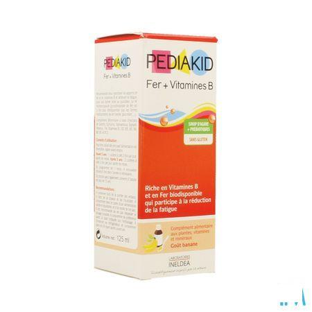 Pediakid Fer + vit B Sos Drink Flacon 125 ml