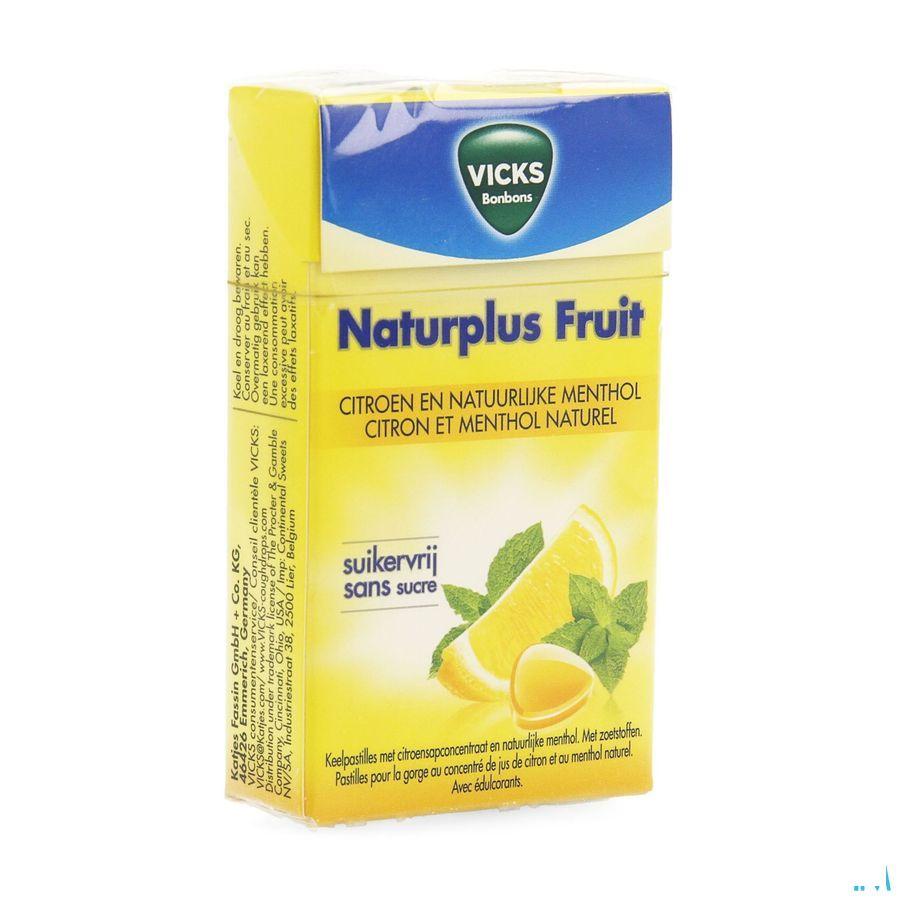 Vicks Lemon + c Zonder Suiker 40 gr Box