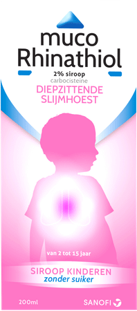 Muco Rhinathiol 2% Kind Siroop Z/Suiker 200 ml Nf