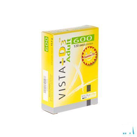 Vista D3 600 Adult Smelttabletten 120 