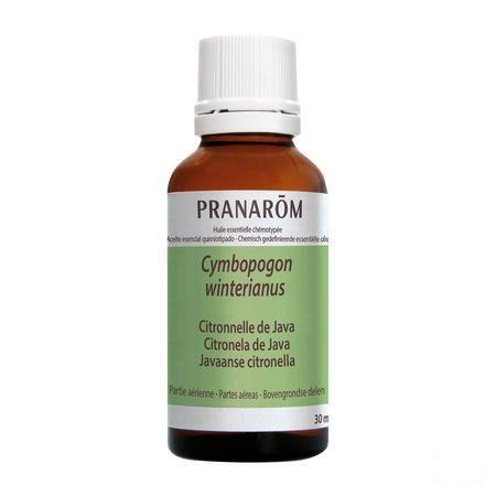 Citronnelle Java Essentiele Olie 30 ml  -  Pranarom
