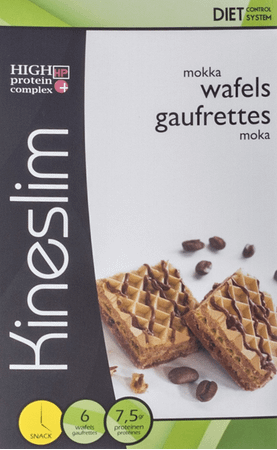 Kineslim Mokka Wafels 3x2  -  Ocebio