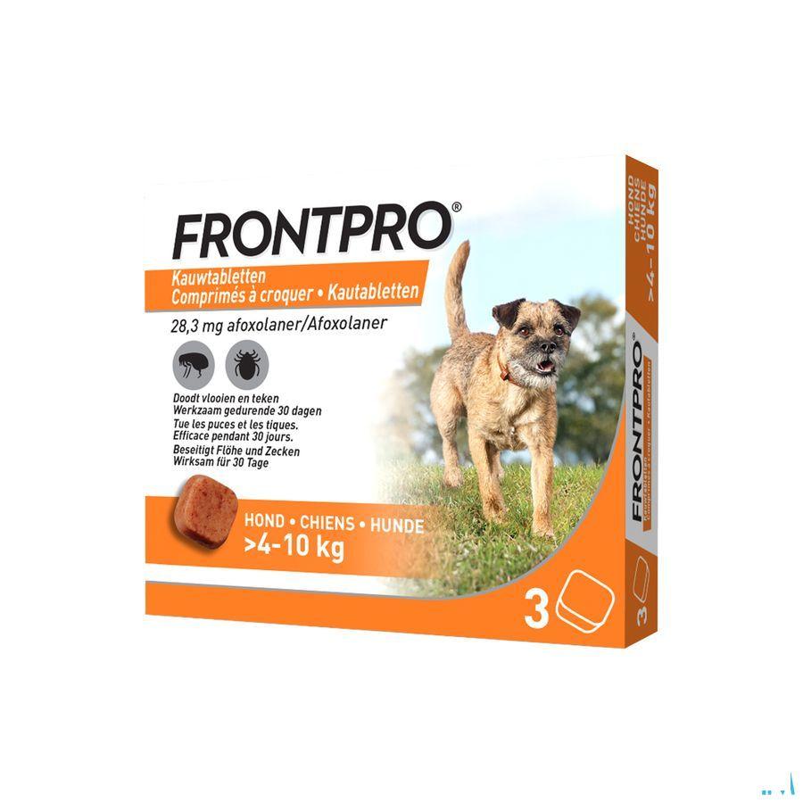 Frontpro 28Mg >4-10Kg Hond Kauwtabl 3