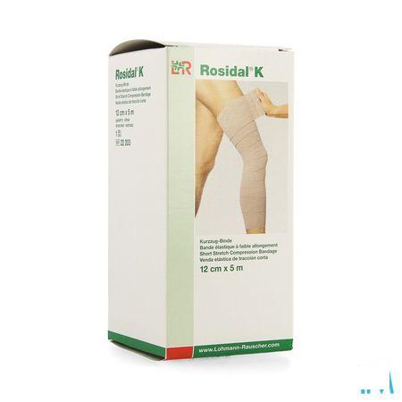 Rosidal K Bande Elast 12cmx5m 22203  -  Lohmann & Rauscher