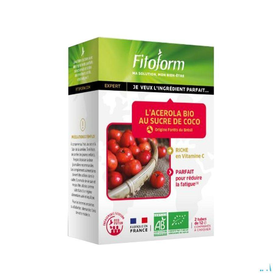 Fitoform Veggie Acerola 100 Bio Comp 24  -  Bioholistic Diffusion