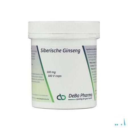 Siberian Ginseng Capsule 100x650 mg  -  Deba Pharma