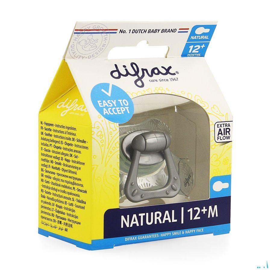 Difrax Fopspeen Natural 12 + M  -  Difrax