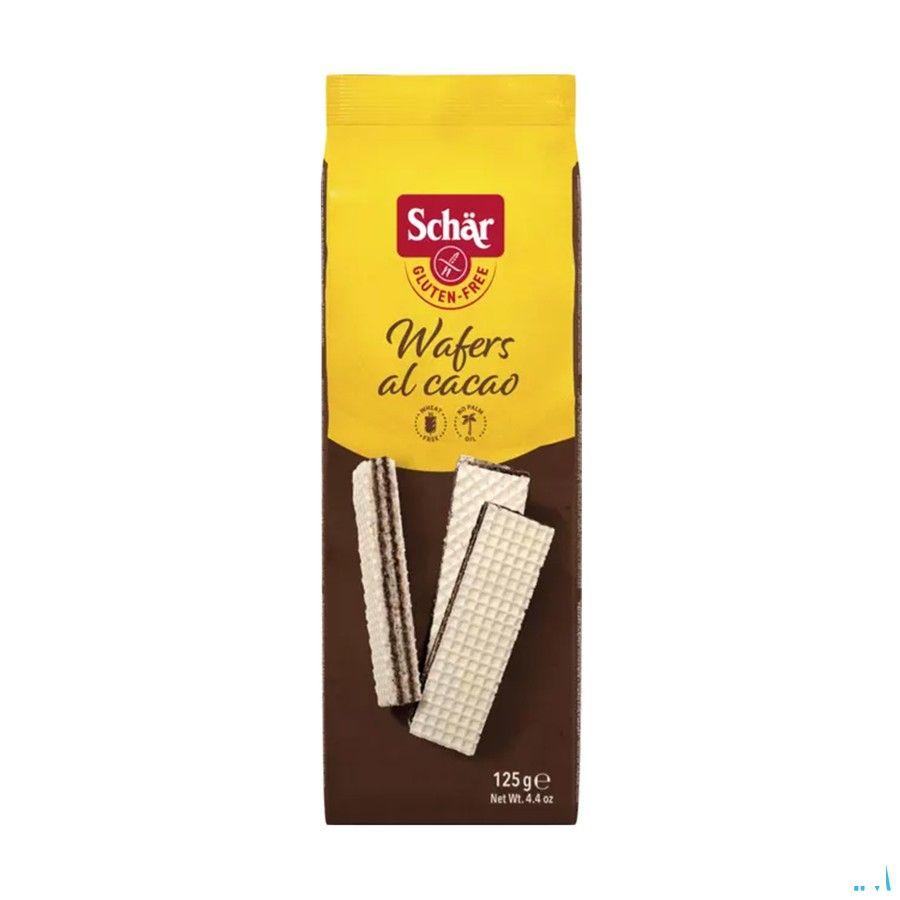 Schar Wafels Chocolade 125 gr 6510  -  Revogan