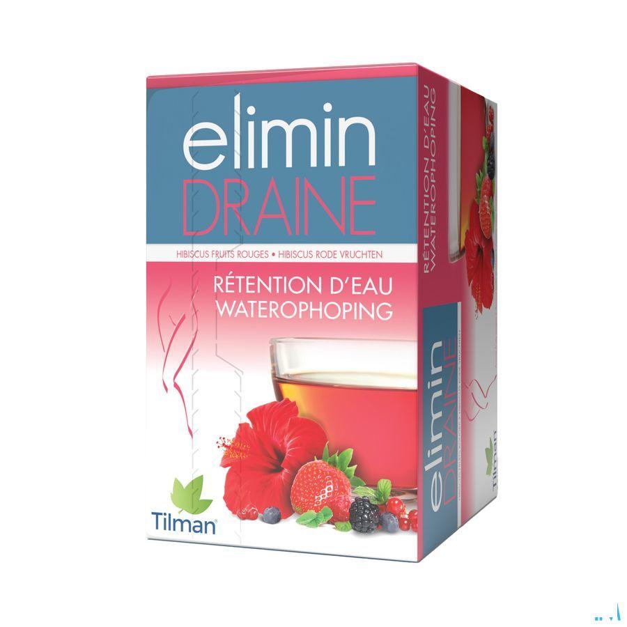 Elimin Draine Rode Vruchten Tea-bags 20  -  Tilman