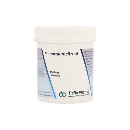 mg Citraat V-Capsule 100 1000 mg  -  Deba Pharma