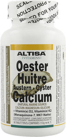 Altisa Ca Oester + D2 + K2 Tabletten 90  -  Dieximport