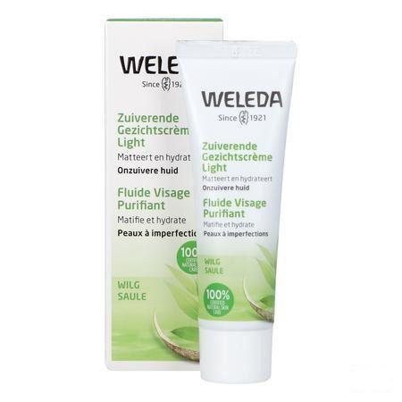 Weleda Zuiverende Gezichtscreme Light 30 ml  -  Weleda