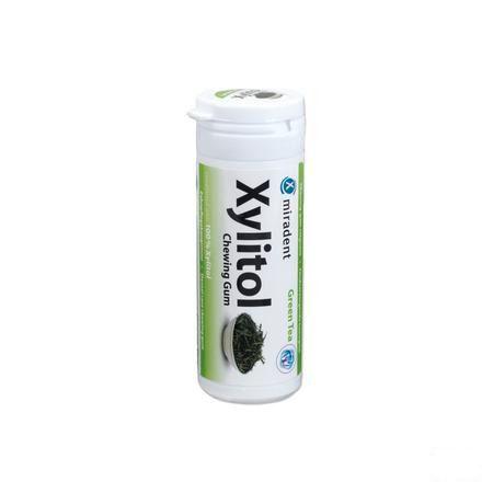 Miradent Kauwgom Xylitol Groene Munt Zs 30  -  Eureka Pharma