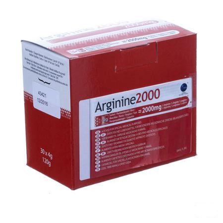 Arginine 2000 Poeder Zakje 30x4g 