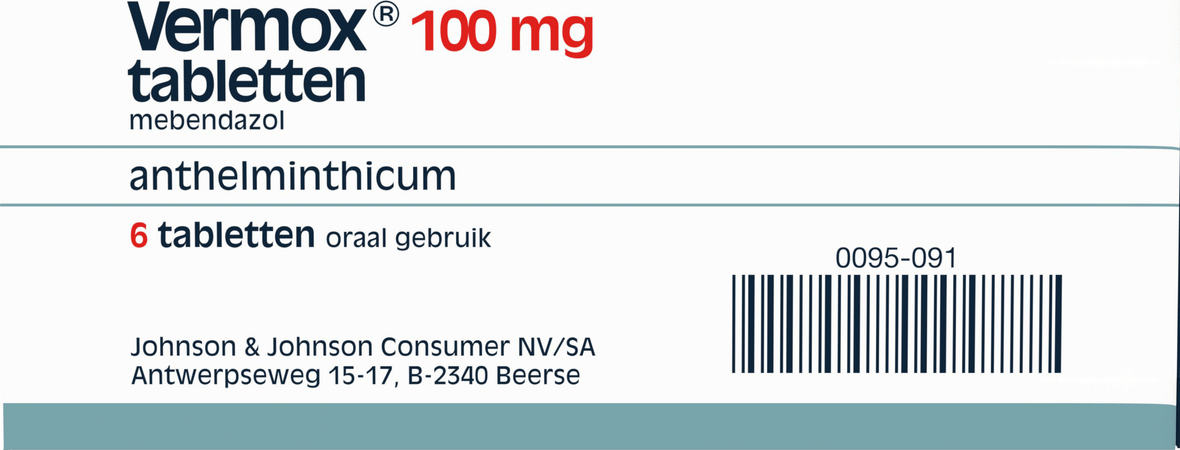 Vermox Comprimes 6x100 mg
