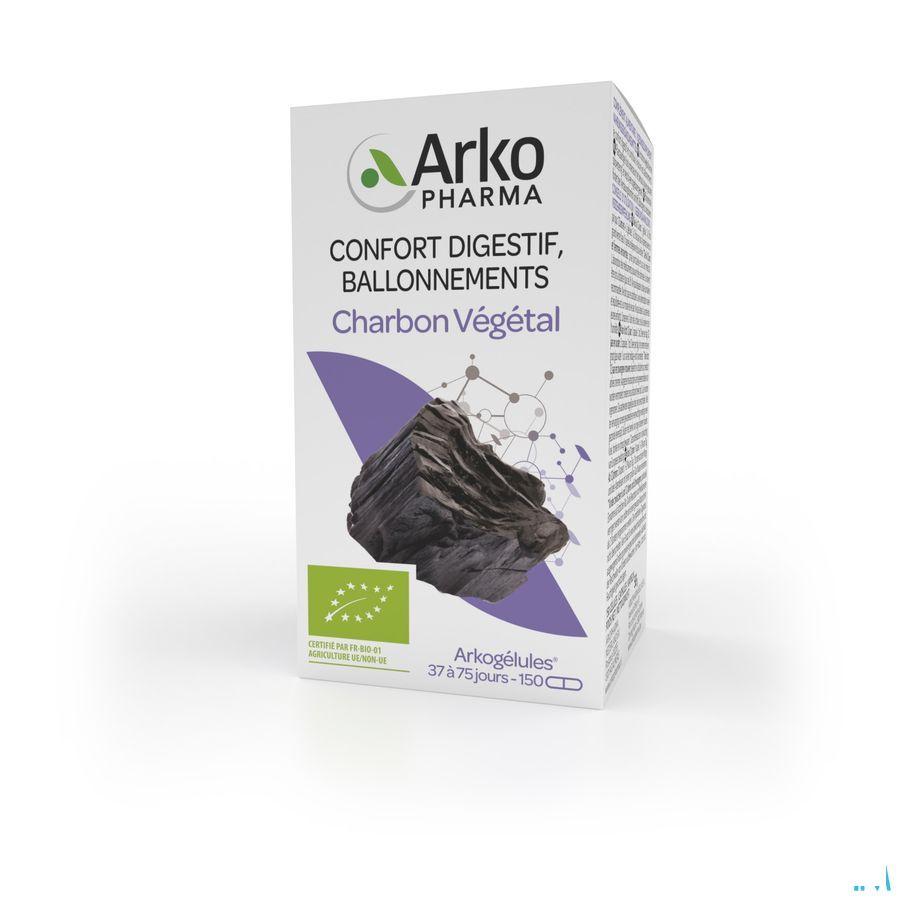 Arkocaps Plantaardig Kool Capsule 150  -  Arkopharma