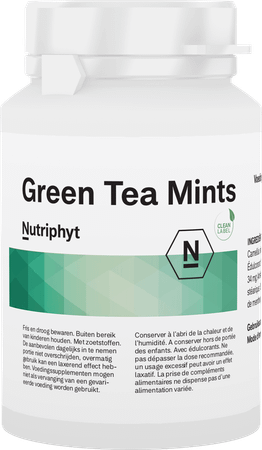 Green Tea Mints Comp 120 Nf  -  Nutriphyt