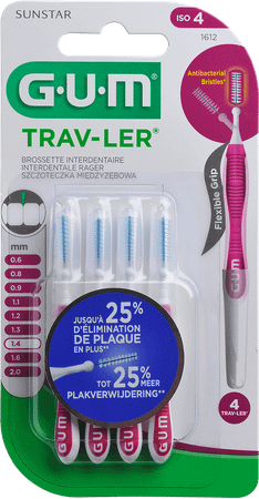 Gum Proxabrush Travel Cyl. Fine 4 1612