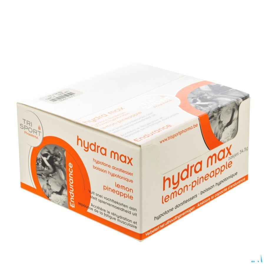 Trisportpharma Hydra Max Lemon-pineap.pdr 12x34,5 gr  -  Trisport Pharma