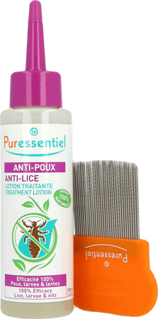 Puressentiel Anti-luizen 100 ml + Kam  -  Puressentiel
