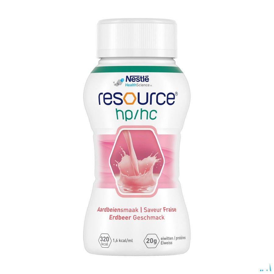 Resource Hp Hc Aardbei Fles 4x200 ml  -  Nestle