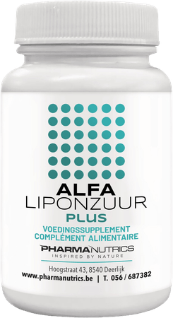 Alfa Liponzuur Plus V-Capsule 60 Pharmanutrics  -  Pharmanutrics