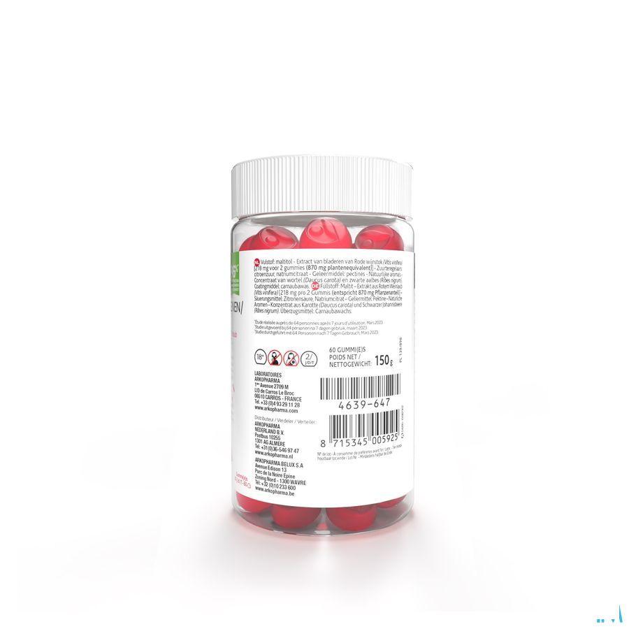 Arkogummies Vigne Rouge Gommes 60