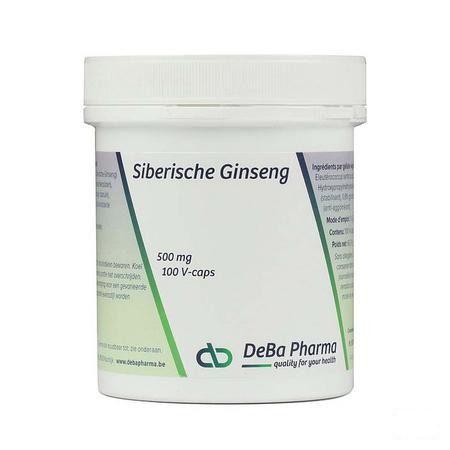 Siberian Ginseng Capsule 100x650 mg  -  Deba Pharma