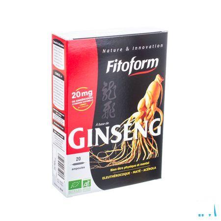 Ginseng Mate Bio Ampullen 20 Fitoform  -  Bioholistic Diffusion