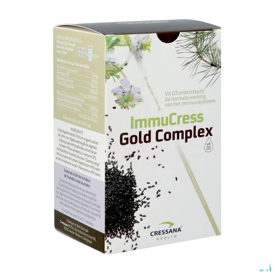 Cressana Immucress Gold Comple x Caps 90