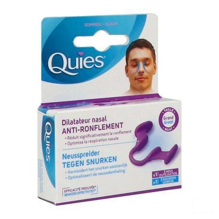 Quies Anti ronflement Dilateur Nasal Grande 1  -  Quies